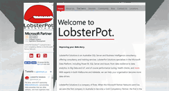 Desktop Screenshot of lobsterpot.com.au